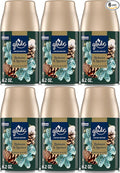 Glade Automatic Spray Refill 6 Pack Balsam &amp Spruce Scent Home Fragrance Refill Can 6.2 oz