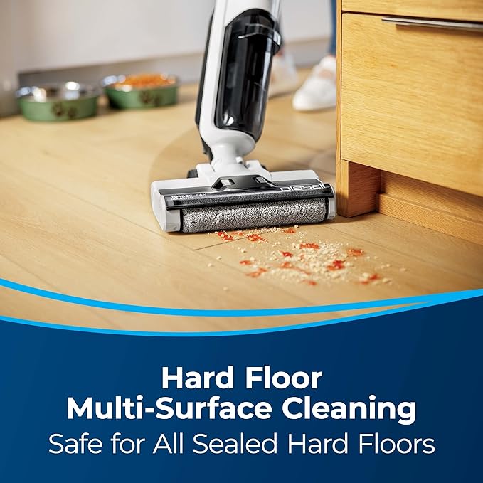 Bissell TurboClean Cordless Hard Floor Cleaner Mop and Lightweight Wet/Dry Vacuum 3548