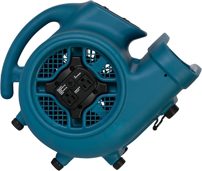 XPOWER P-450AT Scented Air Mover with Timer Power Outlets &amp 4 Aroma Beads Sample Packs