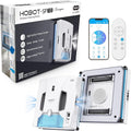 HOBOT-SP10 iScraper Window Cleaning Robot Spray-Sweep-Scrape 6000Pa Suction App + Remote Control Framed/Frameless Glass Indoor/Outdoor Use