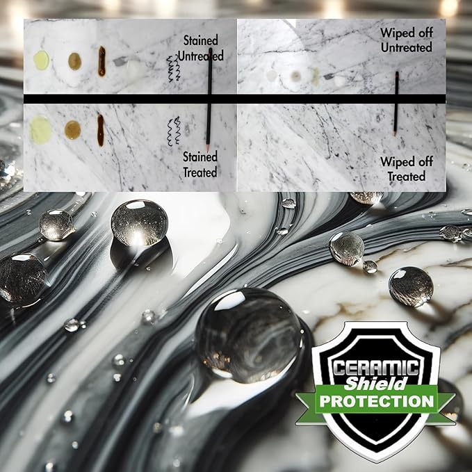 SUPERMAXX MARBLE COUNTERTOP CERAMIC COATING - 34OZ/1000ML