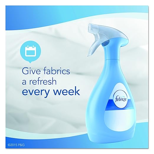 Febreze 84221CT Fabric Refresher &amp Odor Eliminator Downy April Fresh 27oz Spray Bottle (Case of 6)