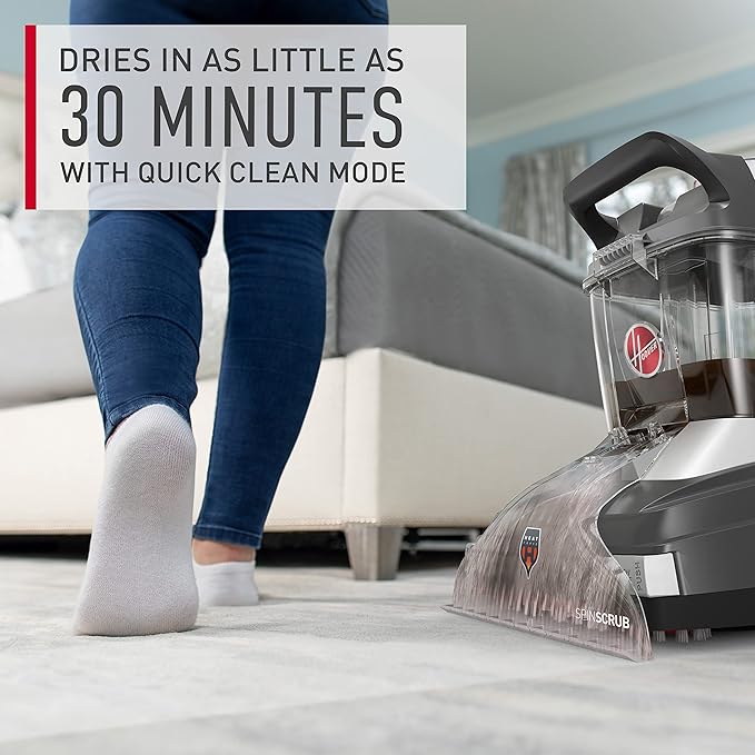 Hoover Powerscrub XL Pet Carpet Cleaner Machine Upright Shampooer FH68050 Black