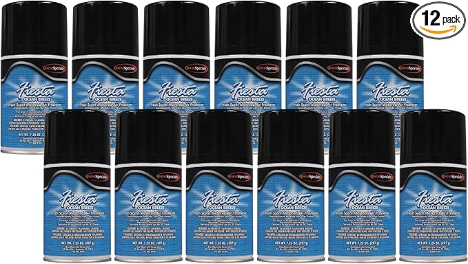 Quest 3980 OCEAN BREEZE Metered Air Freshener - Fresh Scent (Case of 12) Works in all metered dispenser