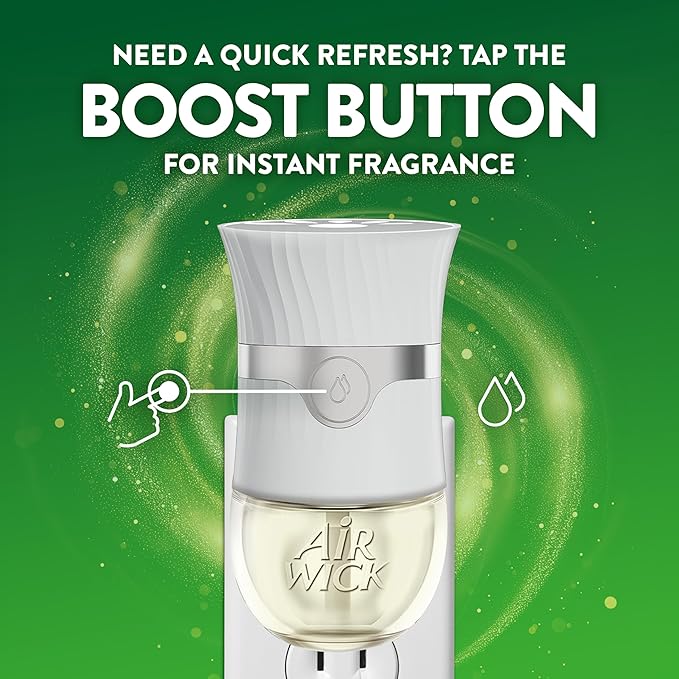 Air Wick Plug In Scented Oil Refill 10ct Vanilla and Pink Papaya Air Freshener Essential Oils