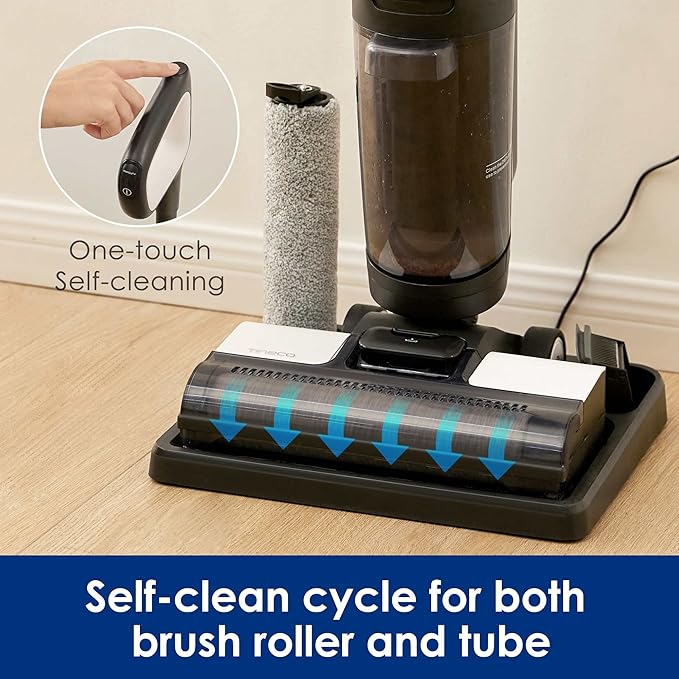 Tineco Floor ONE S3 Breeze Cordless Hardwood Floors Cleaner Lightweight Wet Dry Vacuum Cleaners for Multi-Surface Cleaning with Smart Control System