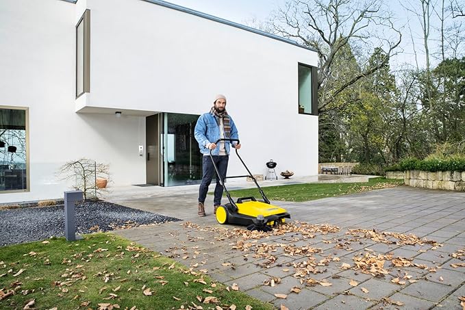 Kärcher S6 Twin Replacement Brushes - for Wet Conditions -Compatible with Karcher Push Sweeper S 6 Twin - 2 Pack