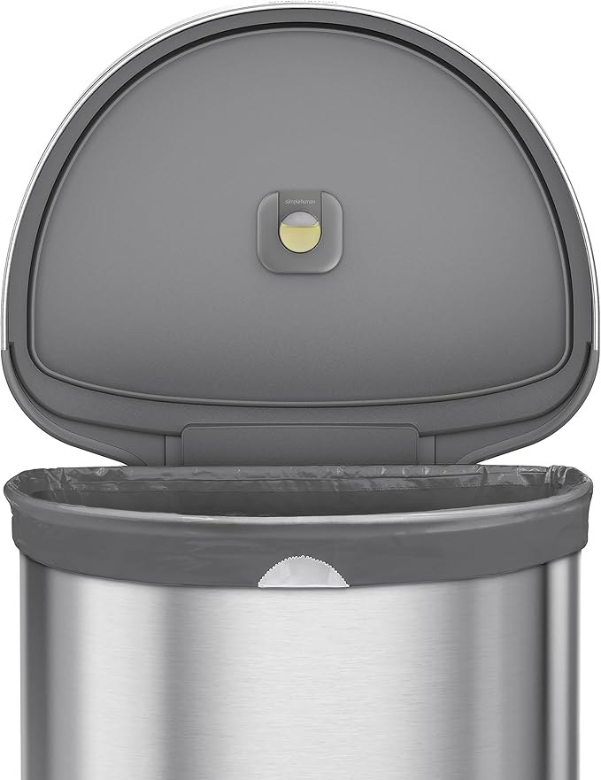 simplehuman Code J 40 Count Genuine Odorsorb Custom Fit Liners Drawstring Odor Absorbing Trash Bags in Dispenser Packs 30-45 Liter / 8-12 Gallon