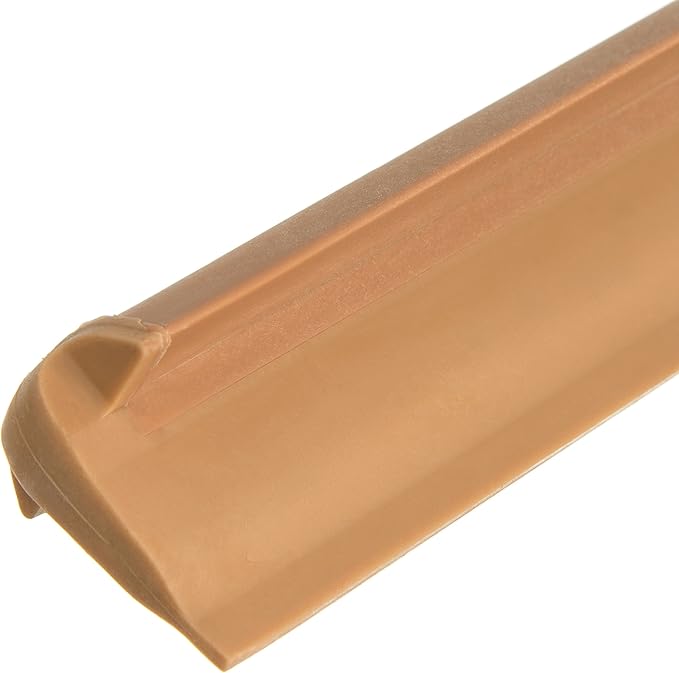 SPARTA 3656725 Plastic Floor Squeegee Shower Squeegee Heavy Duty Squeegee With Rubber Blade For Windows Glass Shower Doors Floors Windshields 20 Inches Tan (Pack of 6)