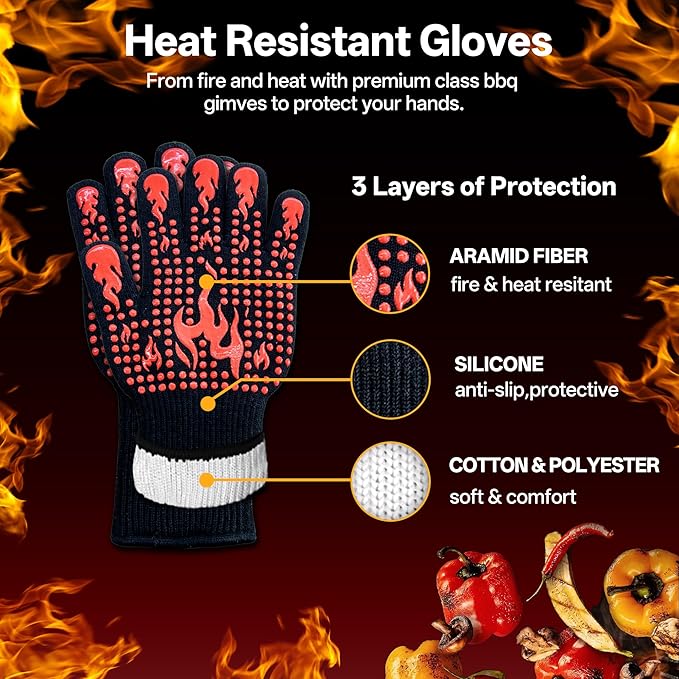 Electric Grill Brush 800 RPM Grill Brush for Outdoor Grill 3Nm High Torque Motor 304 Stainless Steel φ3.94 Inch Removable Brush Head with Heat Resistant Gloves Gift for Men