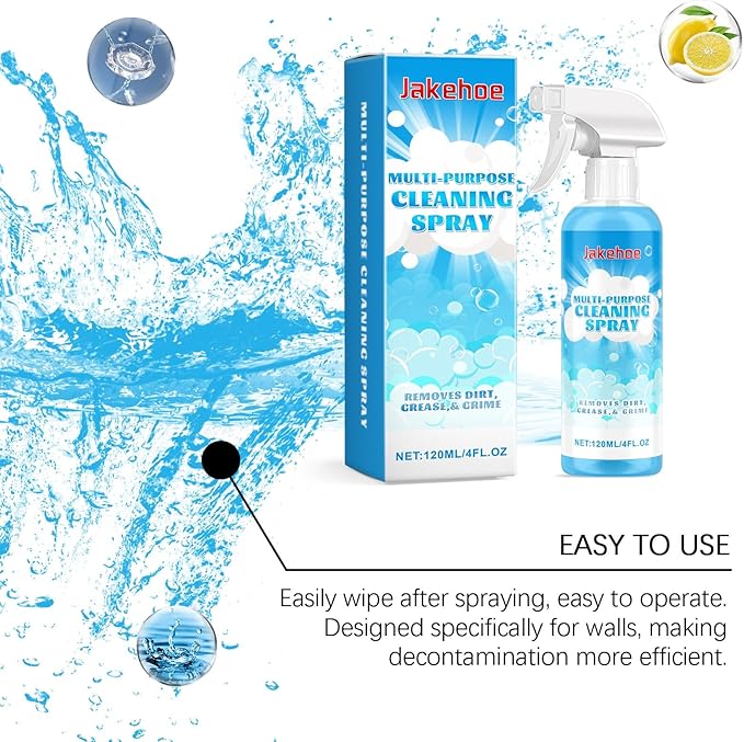 Multi-Purpose Cleaning Tablets For Home Bathroom Wall Grease &amp Water Stains - Deep Cleaning Easy To Use(3PCS)