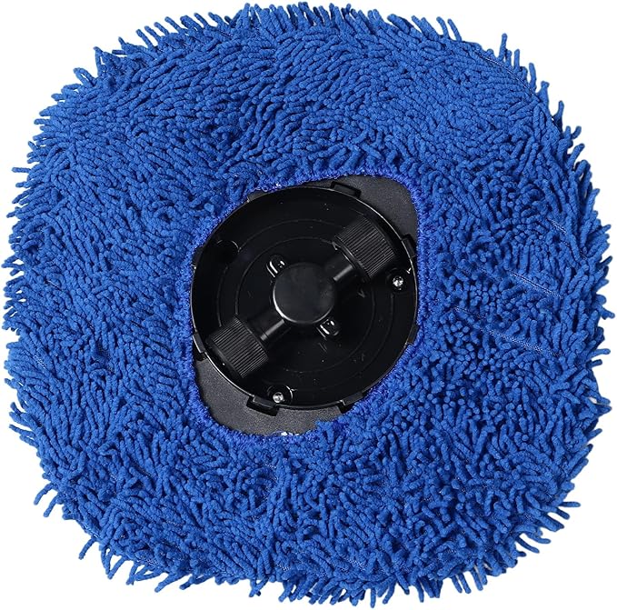 Fully Automatic Mop Cleaner Low Noise USB Rechargeable Slim Design Dry Wet Mopping Robot for Pet Hair Dust Removing Compact Size for Hardwood Tile Floors