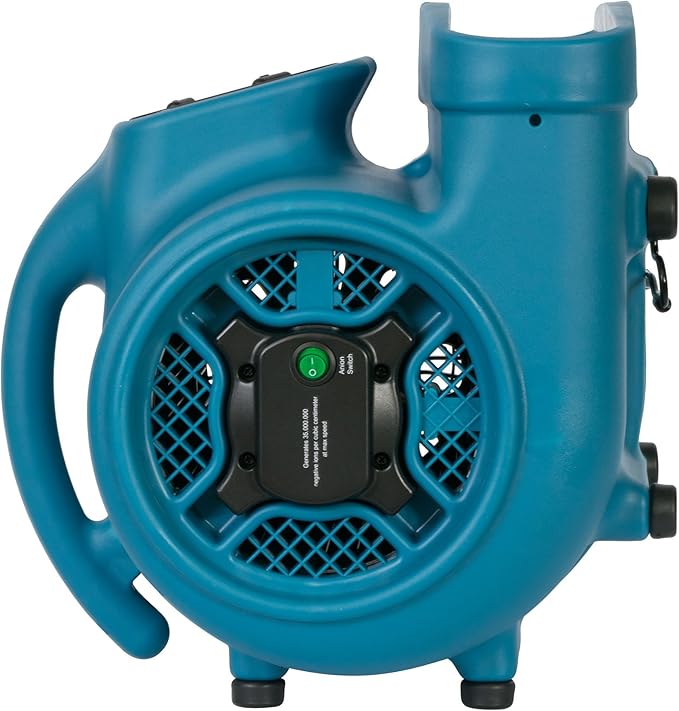XPOWER P-450NT Freshen Aire 1/3 HP Scented Air Mover with Ionizer Timer &amp Freshener Beads Refill (Fresh Breez 8 oz)