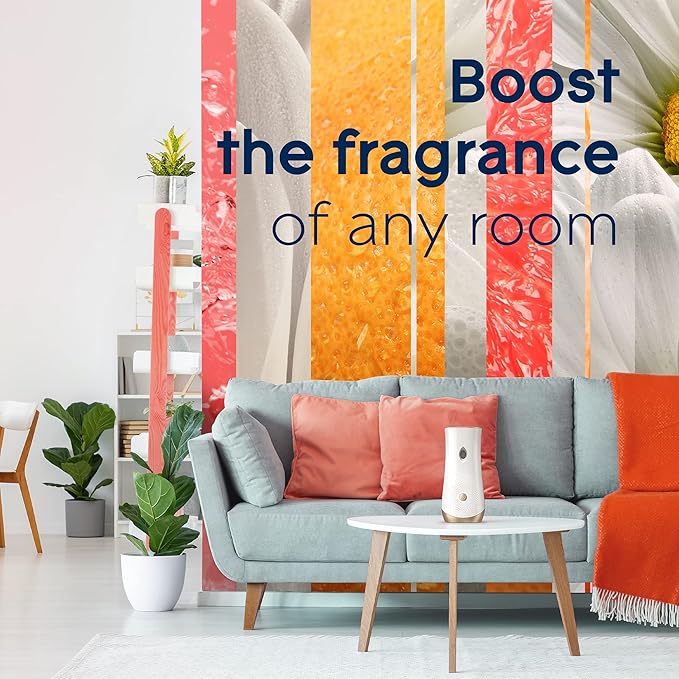 Glade Automatic Spray Refill Air Freshener for Home and Bathroom Joyful Citrus &amp Daisies 6.2 Oz 3 Count