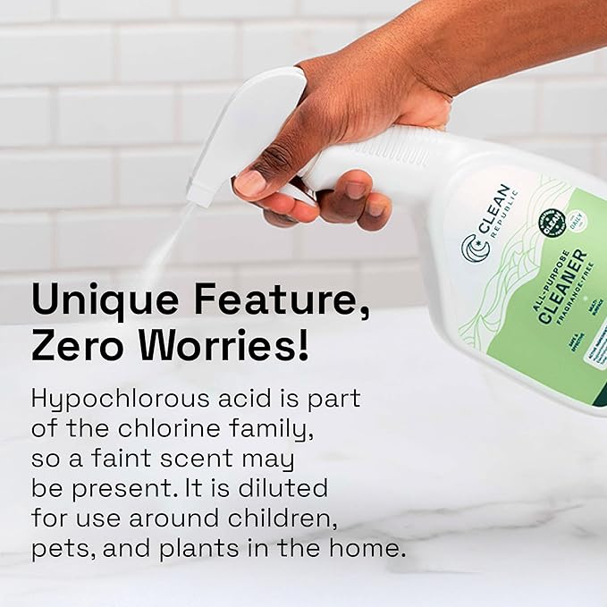 Clean Republic All-Purpose Cleaner Daily Use Cleaning Spray for Kitchens Bathrooms and More 32 Fluid Ounce Bottle 2-Pack