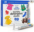 Miss Mouth's Messy Eater Stain Treater Pen - 2 Pack To Go Instant Stain Remover Pen and Detergent Sheets Newborn &amp Baby Essentials