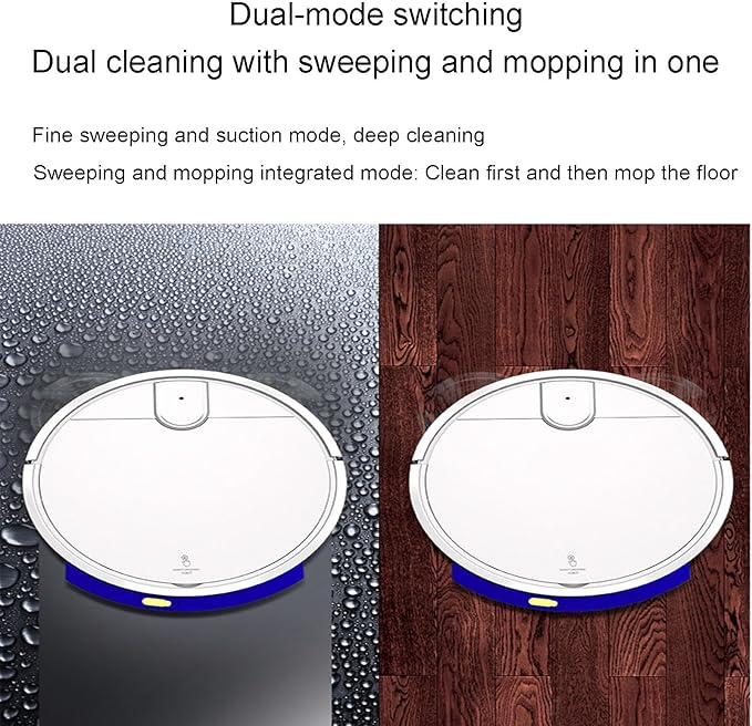 Vacuum Cleaner Efficient Cleaning Precise Navigation Strong Suction Power Dual-Mode Switching a Great Helper for Home Cleaning