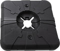 Cantilever Patio Umbrella Base 220lbs Capacity Heavy Duty Outdoor Offset Umbrella Base Sand/Water Filled Umbrella Stand Weights