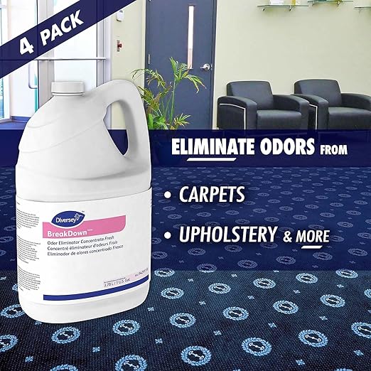 Diversey 94291110 Butcher's Odor Eliminator Fresh Scent Liquid 1 gal. Bottle (Case of 4)