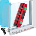 Tyroler Glider D-3 Outside Magnetic Window Cleaner Tool | Double Sided Outside Windows Cleaner Fits Only 0.8-1.1 Single/Double Glazed Windows Thickness | Magnet Window Cleaners Tool