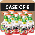 SC Johnson Professional Shout Active Enzyme Laundry Stain Remover Spray 22 fl oz Pack of 8