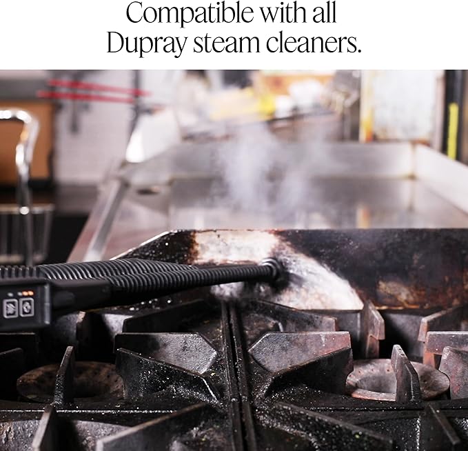Dupray Small Stainless Steel Brushes - Ultimate Heavy-Duty Cleaning Accessories for Dupray Steam Cleaners Pack of 10