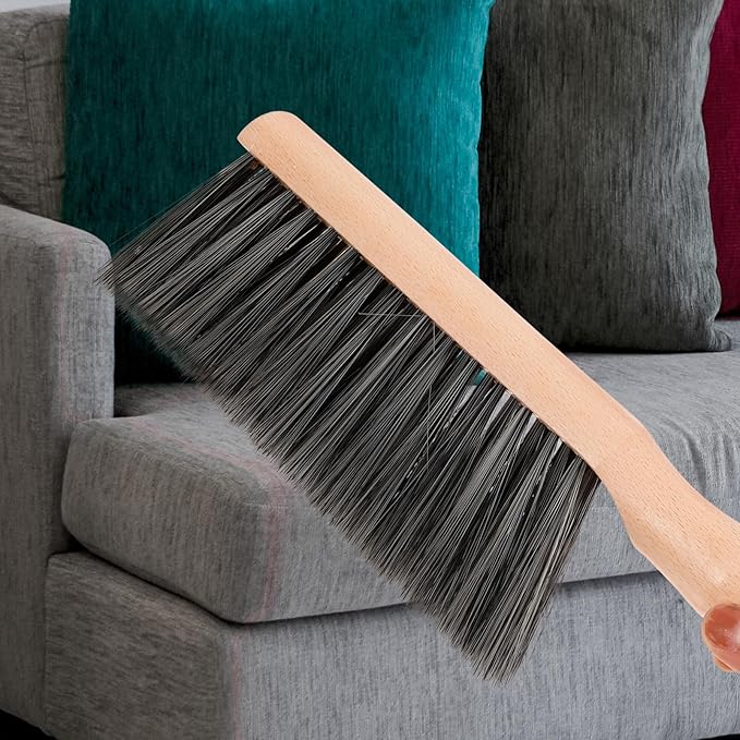 Fireplace Cleaning Brush with Ergonomic Handle Durable Hand Broom for Indoor Outdoor Use Compact Bristles for Dust Removal for Homeowners Keeping Spaces Tidy