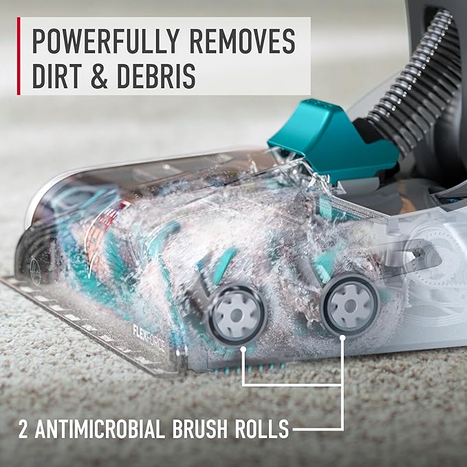 Hoover SmartWash Automatic Carpet Cleaner Machine Deep Cleaning Carpet Shampooer Machine Pair with a Hoover Cleaner Solution for a Bright Refreshed Home