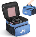 Moongiantgo Steam Cleaner Carry Bag Protective Organizer Case with Adjustable Compartments &amp Extra Pockets for Handheld Steamer Accessories (Storage Bag Only Machine Not Included)