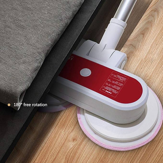 Floor Mop 1200W Power Hand-Held Vertical Floor Steam Cleaner for Floors Carpets Laminates Convenient Detachable Hand-Held Steam Cleaner White (White)