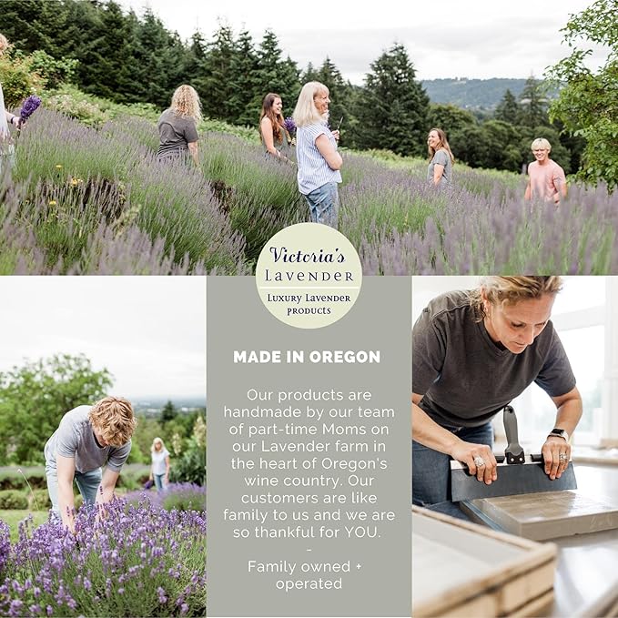 Victoria's Lavender Room Fragrance Spray - Natural Air Freshener &amp Odor Eliminator Essential Oil Scent for Home &amp Bathroom Aromatherapy Relaxation Ideal Holiday Gift Lavender &amp Fir - 2