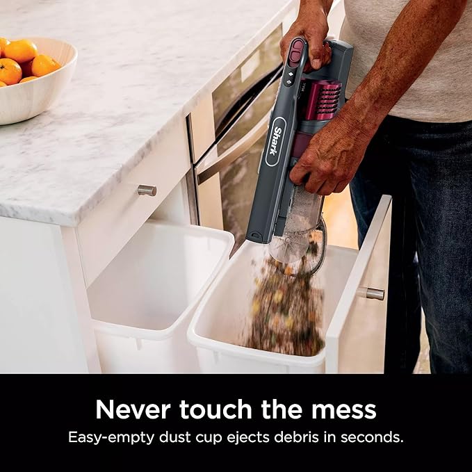 Shark R-IZ464H Vertex Cordless Stick Vacuum with DuoClean PowerFins Lightweight Pet Hair HEPA 60 Min Run Time - Certified Refurbished