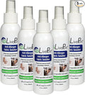 LivePure Anti-Allergen 3 OZ Fabric Spray for Household Surfaces. Plant-Based Allergy Spray for Dust Mites and Pet Dander. Fragrance Free - 5 Pack