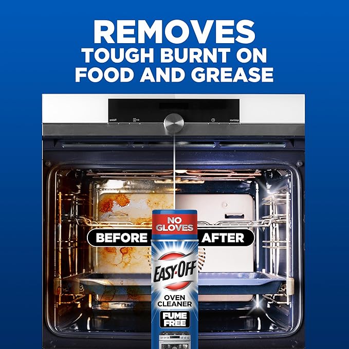 EASY-Off 178 Oven Cleaner Fume Free Max Aerosol 16 Oz (Pack of 12)