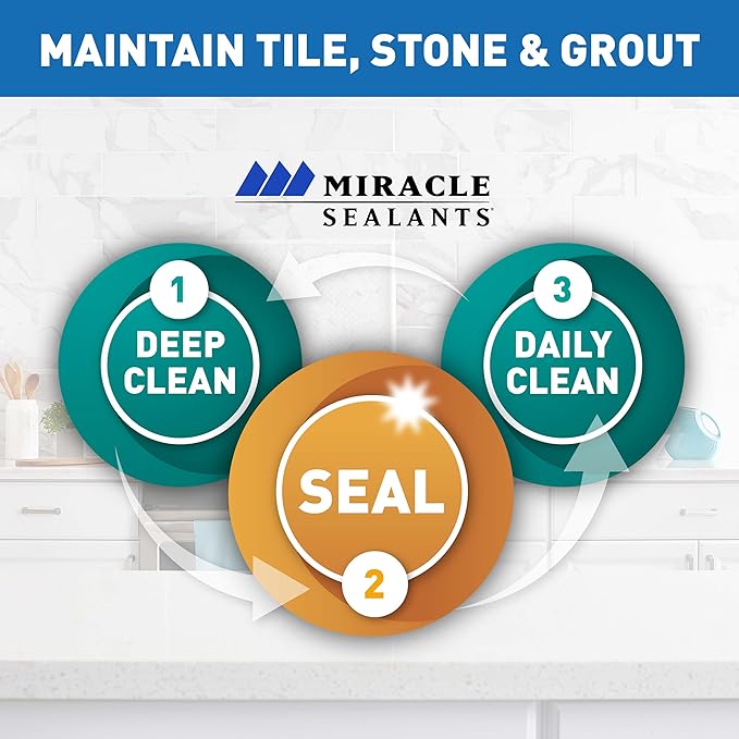 Miracle Sealants 511 Porous Plus Premium Countertop Stone and Tile Sealer Pint