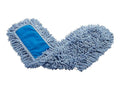 Rubbermaid Commercial Products Twisted Loop-Dust Mop Head Replacement 36-Inch Blue Cotton Refill for Industrial Use Fits Standard Size Mop Frame