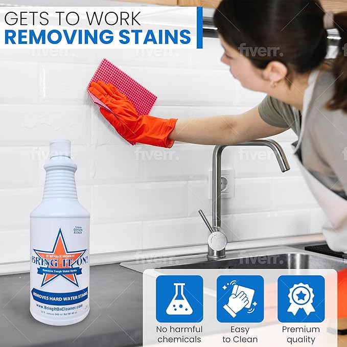 Bring It On Cleaner Sets 32oz Cleaner &amp Protect Shield Sealant 16oz Set of 2 Complete Sets