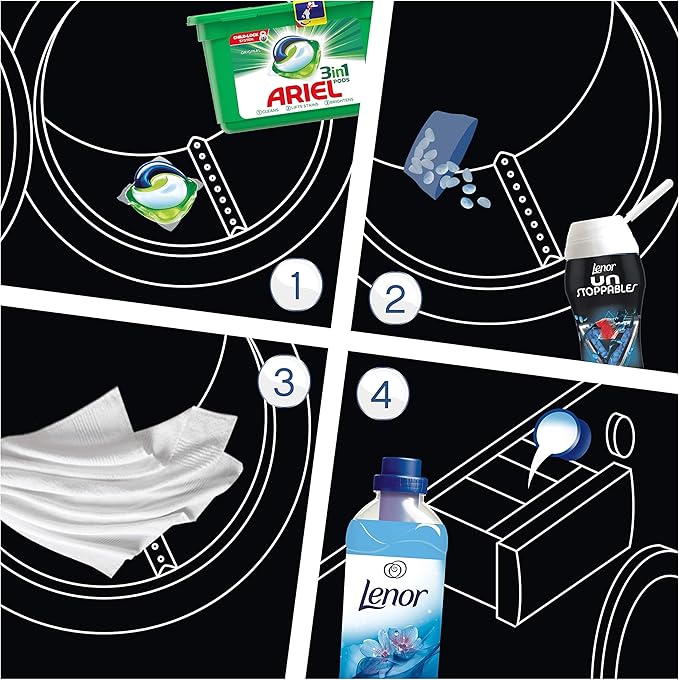 LENOR Unstoppables Active in-Wash Booster Odor 285 ml