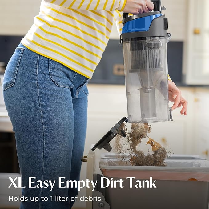 Bissell CleanView Swivel Vacuum with Triple Action Brush Roll Swivel Steering Extension Wand Easy-Empty Dirt Tank Multi-Cyclonic Suction System New 2024 Model
