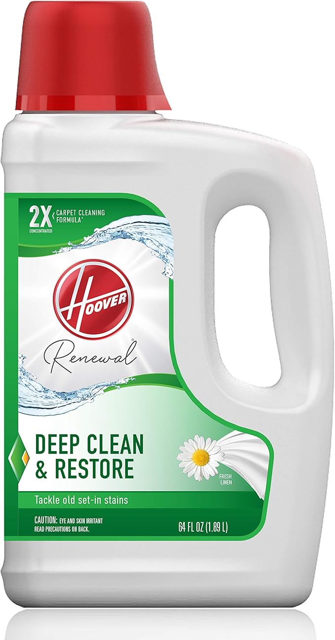 Hoover PowerDash Pet Advanced Compact Carpet Cleaner Machine &amp Paws &amp Claws Deep Cleaning Carpet Shampoo with Stainguard &amp Hoover Renewal Deep Cleaning Carpet Shampoo