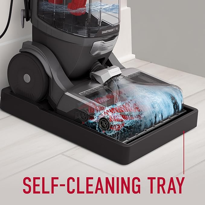 Hoover SmartWash Pet XL Upright Carpet Cleaner Machine for Carpet and Upholstery Automatic Deep Cleaning Carpet Shampooer Converts to Spot Cleaner Pair with Hoover Carpet Cleaner Solution