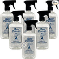 Aunt Fannie's Stainless Steel Spray Cleaner Powered by Vinegar Fingerprint and Residue Remover for Refrigerator Dishwasher Oven Grill Sink Stovetop and Other Appliances Pack of 6