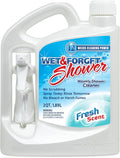 Wet &amp Forget Shower Cleaner Spray Multi-Surface Weekly Application Requires No Scrubbing Bleach-Free Formula Ready to Use Fresh Scent 3 Months of Cleaning 64 Fluid Ounces 1 Pack