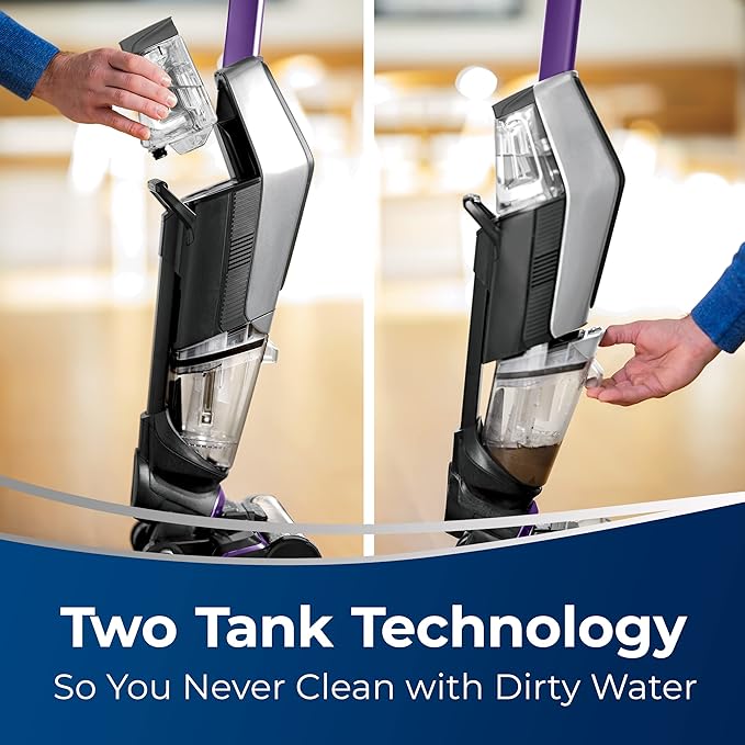 Bissell CrossWave X7 Cordless Pet Pro Multi-Surface Wet Dry Vacuum with WiFi Connectivity 3279 Violet