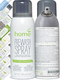 Laundry Prewash Spray Aerosol 12.3 OzPowerful Ultimate Tough Stain Remover for Favorite Color-Fast Fabric &amp White Shirts/Clothes w/o Scrub/SoakGet Rid of Grease/Ink/More w. Right Amount Controll