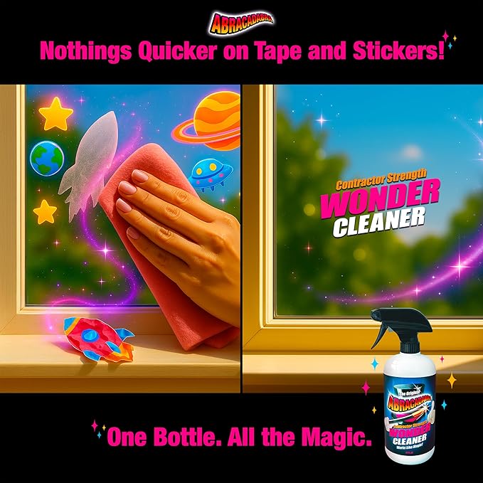Abracadabra® Duo Contractor Strength Wonder Cleaner- 16oz and Magic Rust Remover 32oz