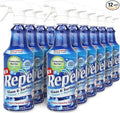 Clean-X New REPEL Glass and Surface Cleaner with Barrier Technology- 32 fl. oz. – 12 Pack Cleans and repels water and soil- Professional Cleaners by UNELKO Pro