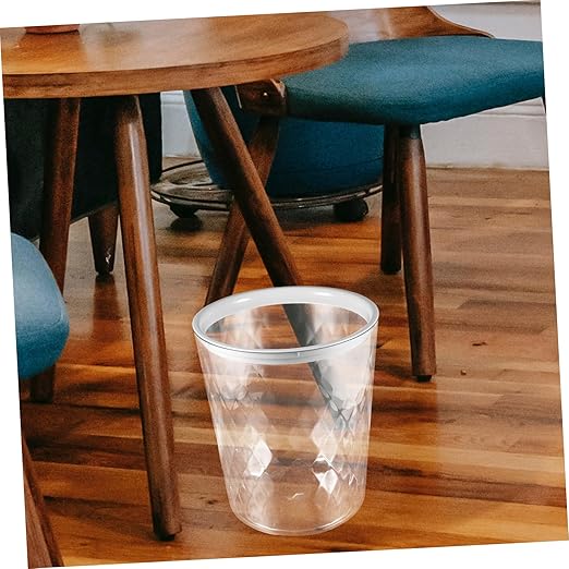 Vaguelly Trash Can Wastebasket Capacity Garbage Container for Home Bathroom Kitchen Lightweight Portable Design Easy to Identify Waste