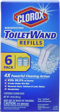 Clorox Disinfecting Toilet Wand Refill Heads 6 ea (Pack of 8)