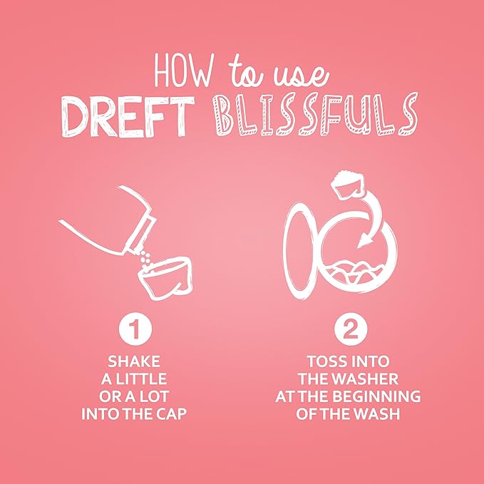 Dreft Blissfuls Laundry Scent Booster Beads For Washer Baby Fresh 10 Oz  4 Count